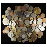 5 LBS MIXED FOREIGN COINS