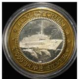 LUXURY CRUISE .999 SILVER CASINO TOKEN