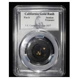 CALIFORNIA GOLD RUSH PINCH SUNKEN TREASURE