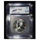 1995-P KENNEDY HALF DOLLAR ICG MS68