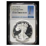 2018 AMERICAN SILVER EAGLE NGC PF 70 ULTRA CAMEO