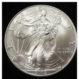 2002 AMERICAN SILVER EAGLE