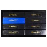 8 USED PLASTIC PCGS SLABBED COIN BOXES