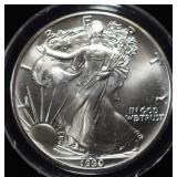 1990 AMERICAN SILVER EAGLE