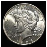 1926-S PEACE DOLLAR AU/BU