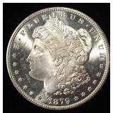 1879-S MORGAN DOLLAR GEM BU