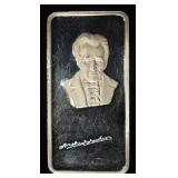 1 OZ .999 SILVER PRESIDENT BAR