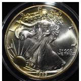 1989 AMERICAN SILVER EAGLE