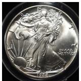 1988 AMERICAN SILVER EAGLE