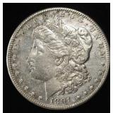 1891-S MORGAN DOLLAR AU