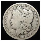 1882-CC MORGAN DOLLAR VG