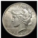 1924-S PEACE DOLLAR