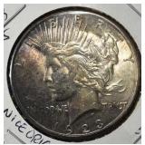 1923-S PEACE DOLLAR NICE ORIG. UNC