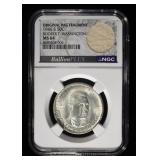 1946-S 50C BOOKER COMMEM NGC MS64