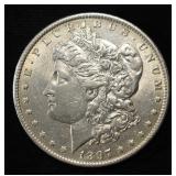 1897-O MORGAN DOLLAR CH AU