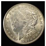 1921-S MORGAN DOLLAR AU/BU
