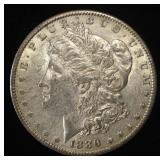 1886-O MORGAN DOLLAR AU