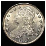 1831 BUST HALF DOLLAR BU
