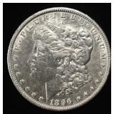 1896-O MORGAN DOLLAR AU