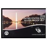 2018 MINT SILVER PROOF SET