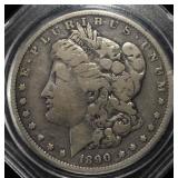 1890-O MORGAN DOLLAR