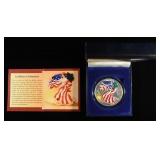 2000 COLOR AMERICAN SILVER EAGLE