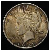 1922 PEACE DOLLAR
