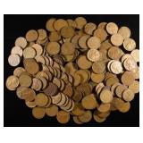 200 'S' MINT WHEAT CENTS