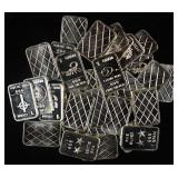 (32) 1 GRAM 0.999 SILVER PIECES