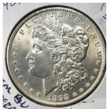 1898 MORGAN DOLLAR GEM BU SUPERB!