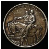 1925 50C COMMEM STONE MOUNTAIN AU