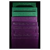 1990-1996 MINT PROOF SETS