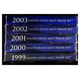 1999-2003 MINT PROOF SETS