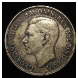 1937 ONE CROWN STERLING .905 OZT