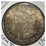 1879 MORGAN DOLLAR GEM TONED UNC