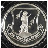 AIR NATIONAL GUARD 1 OZ .999 SILVER ROUND