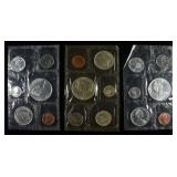 (3) 1965 CANADIAN SILVER PROOFLIKE SETS
