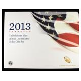 2013 MINT U.C. DOLLAR COIN SET