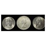 2.36 TROY OZ MIXED FOREIGN SILVER COINS