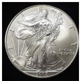 2002 AMERICAN SILVER EAGLE