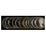 (11) 1967 80% SILVER CANADIAN 50C