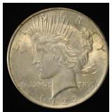 1922 PEACE DOLLAR