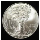 2008 AMERICAN SILVER EAGLE