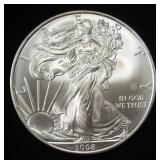2008 AMERICAN SILVER EAGLE