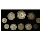 2 OZT 50% FOREIGN SILVER