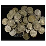 (50) WAR NICKELS