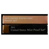 2011 & 2013 MINT PROOF SETS