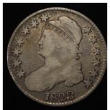 1823 CAPPED BUST HALF DOLLAR