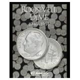 ROOSEVELT SILVER DIME COLLECTION H.E. HARRIS & CO