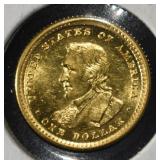 1905 $1 GOLD COMMEM LEWIS & CLARK CH TO GEM BU